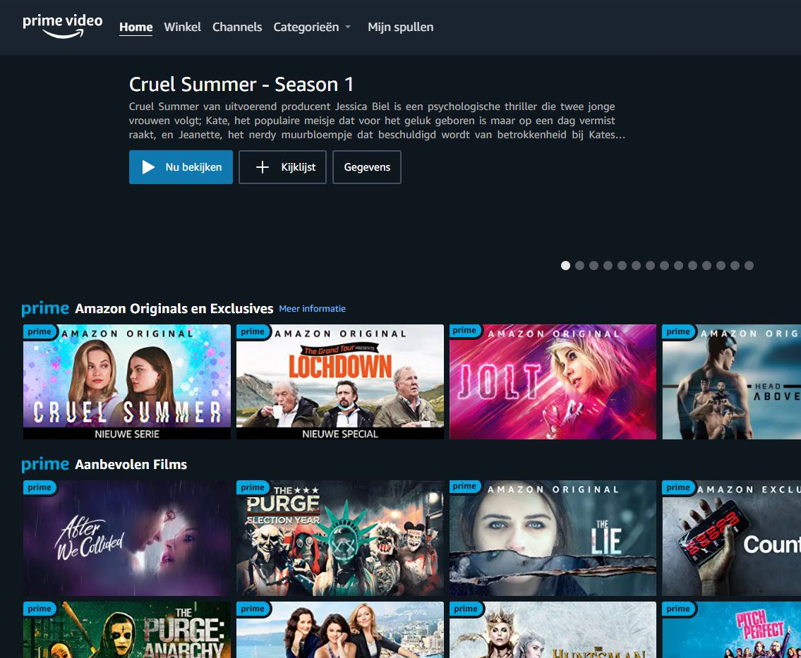 Amazon Prime Top 3