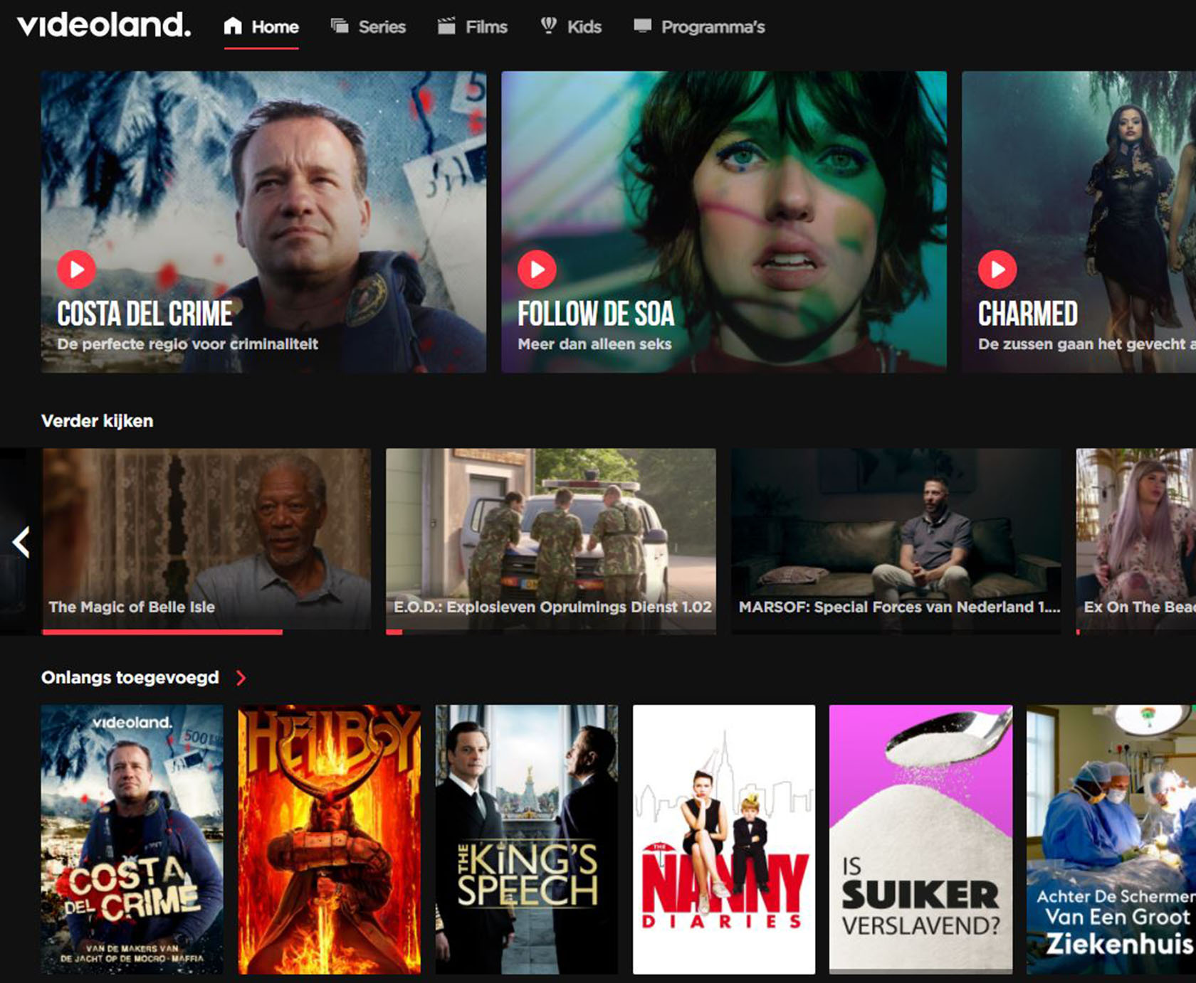 Videoland Top 3