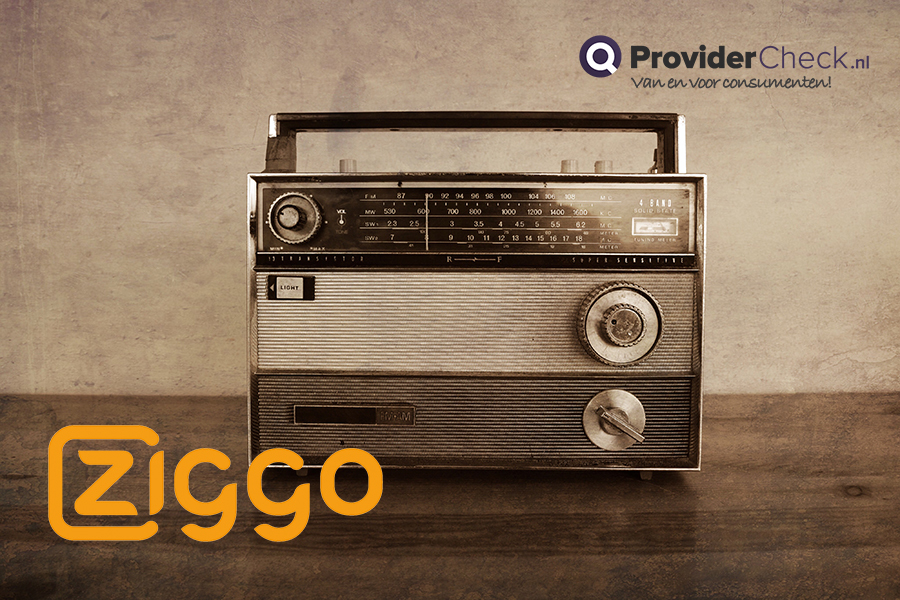 Vervagen lippen tarief Ziggo stopt met analoge radio via kabel | Providercheck.nl