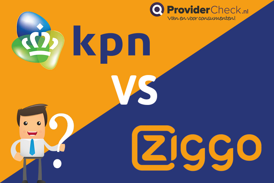 zonlicht directory agitatie KPN of Ziggo - Welke provider het best? | Providercheck.nl