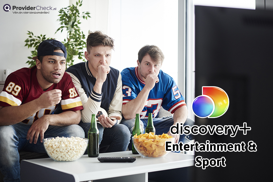 Discovery+ heeft nu het Entertainment & Sport abonnement!