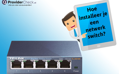 Hoe installeer je een netwerkswitch?