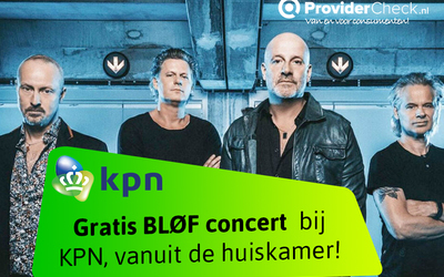 BLØF concert gratis in huiskamer!