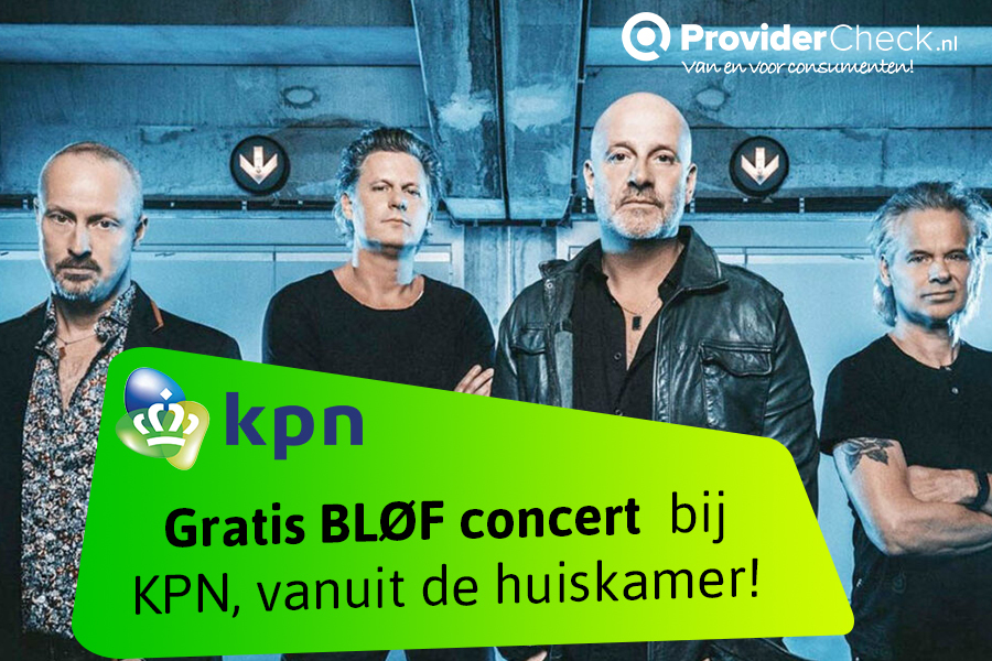 BLØF concert gratis in huiskamer!