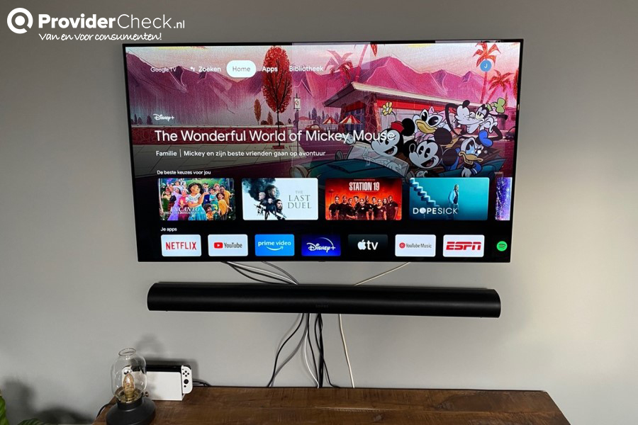 Gastblog: zonder Coaxkabels te trekken tv-kijken via Ziggo met Google TV