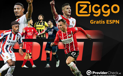 1e ESPN kanaal voor alle Ziggo abonnees gratis