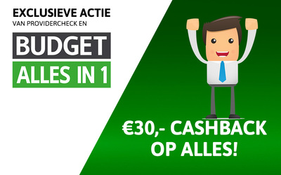 €30,- korting bij Budget Alles-in-1!