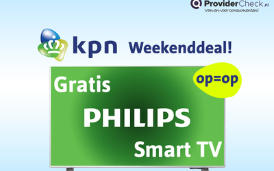 Gratis Philips Smart TV bij KPN!