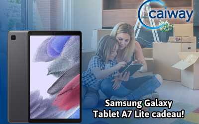 Stap over naar Caiway en ontvang een tablet!