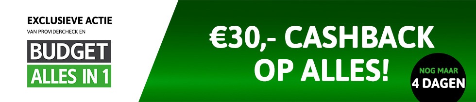 Budget cashback mei 4 dagen