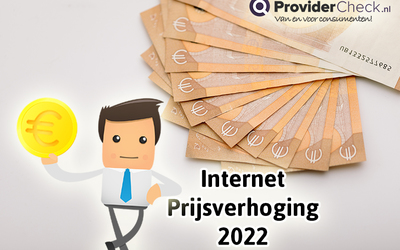Overzicht; Internet Prijsverhoging 2022