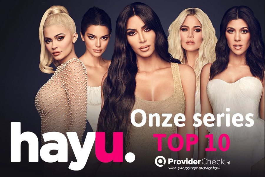 Onze top 10 series op Hayu