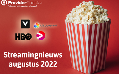 Streamingnieuws augustus 2022
