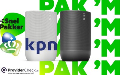 KPN Snelpakkers; Gratis Sonos Move