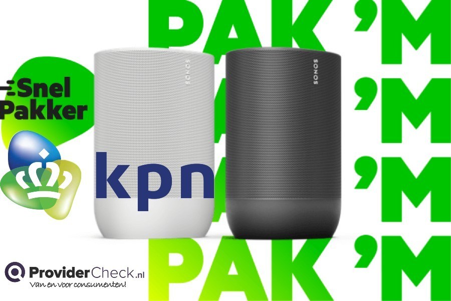 KPN Snelpakkers; Gratis Sonos Move