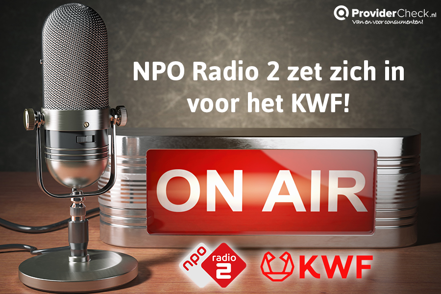 NPO Radio 2 zet zich in voor het KWF