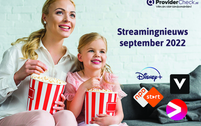 Streamingnieuws september 2022!