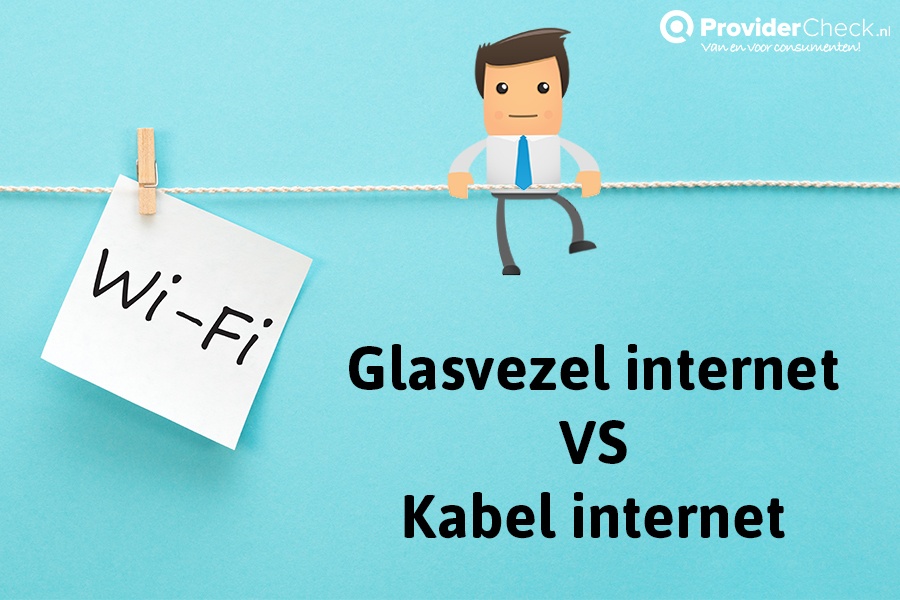 Wat is het verschil tussen glasvezel internet en kabel internet?