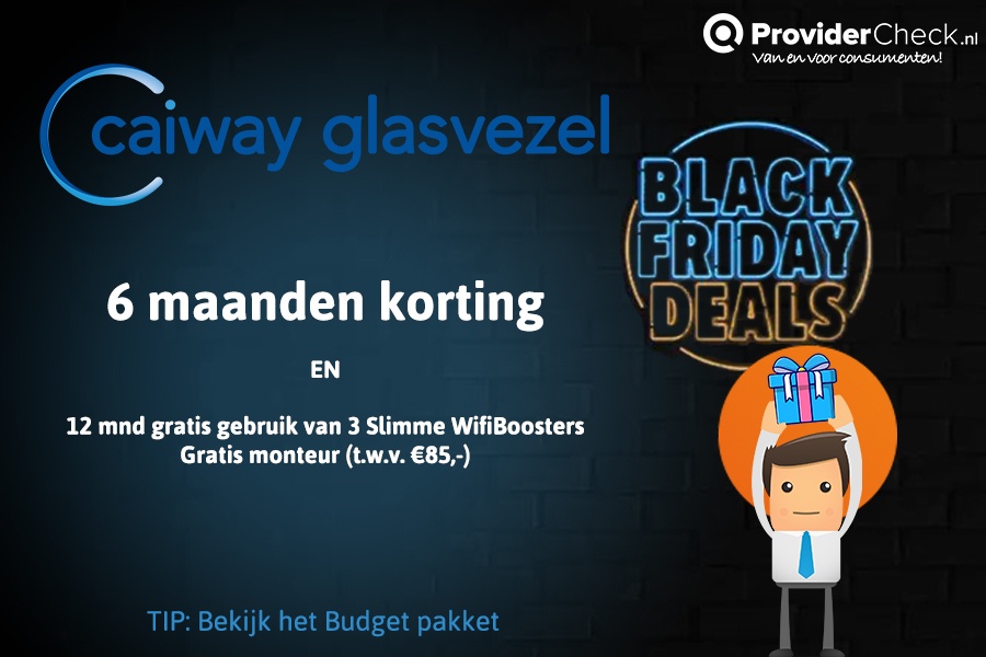 Black Friday bij Caiway!