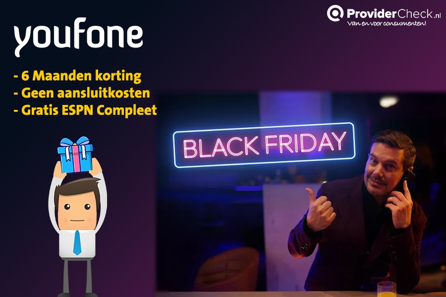 Black Friday bij Youfone!
