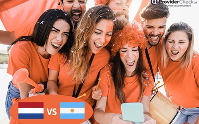 WK Nederland tegen Argentinië