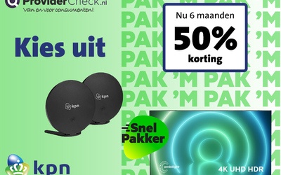 KPN Snelpakkers; Gratis Philips Smart tv