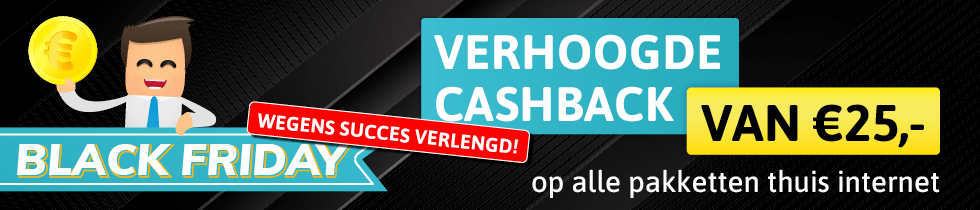 Verlenging Black Friday cashback