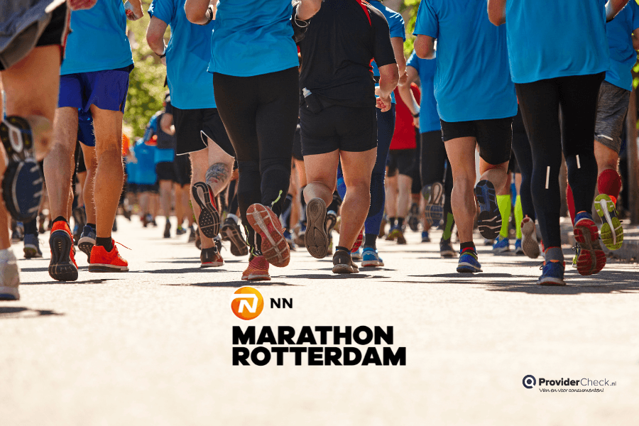 Waar volg ik de Marathon van Rotterdam?
