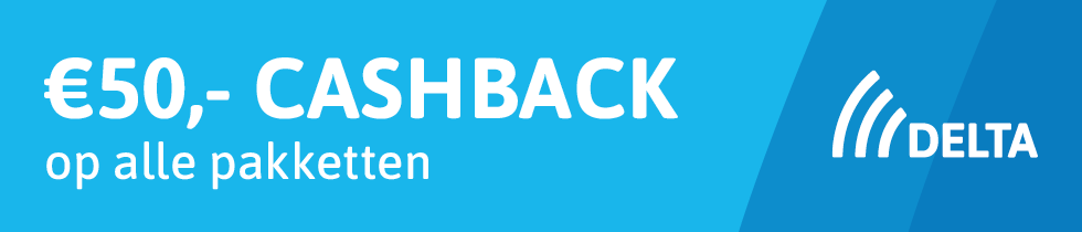 DELTA cashback actie - mei