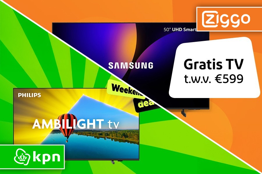 Gratis TV bij KPN en Ziggo
