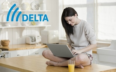 Tijdelijk: Extra lang korting en hoge cashback bij DELTA internet
