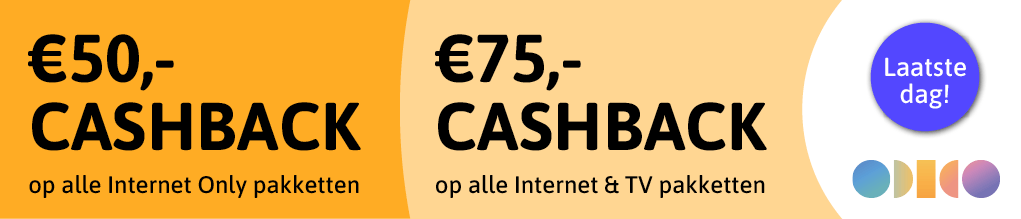 Cashback Odido - laatste dag