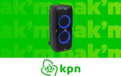Gratis JBL PartyBox – KPN Snelpakker