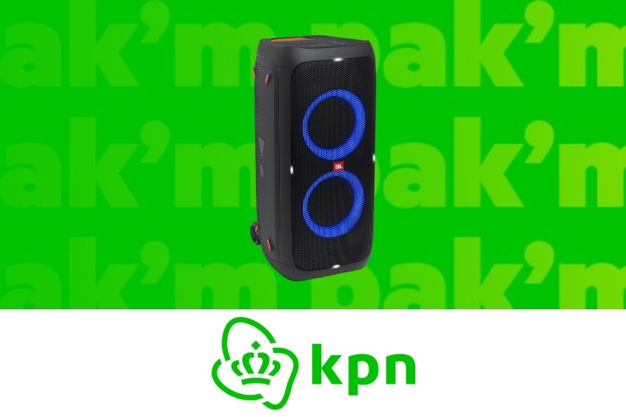 Gratis JBL PartyBox – KPN Snelpakker