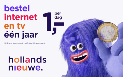 hollandsnieuwe stapt in vaste internet- en tv-markt