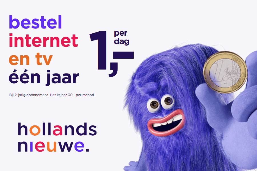 hollandsnieuwe stapt in vaste internet- en tv-markt