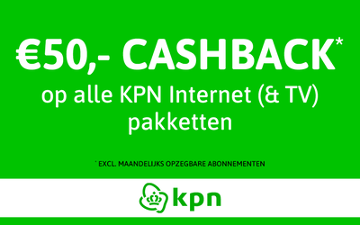 KPN WK-pakker: Philips tv cadeau + €50 cashback